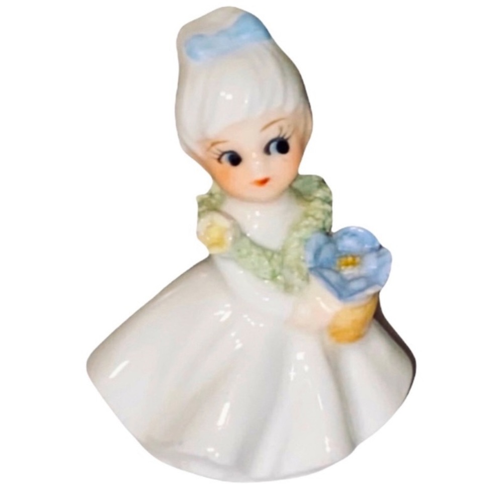 VTG • Napcoware • Mini September Flower Girl • Bone China • Excellent VTG Cond